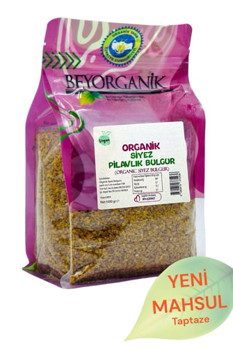 Beyorganik - Organik Siyez Pilavlık  Bulgur 1 kg 