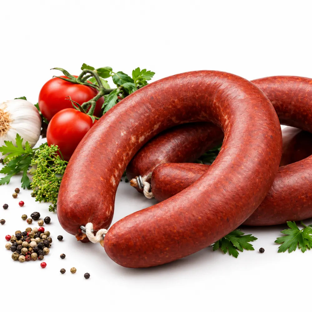 Türkische Spezialherstellung  Knoblauchwurs Sucuk (Handgemacht) - (450-500g)