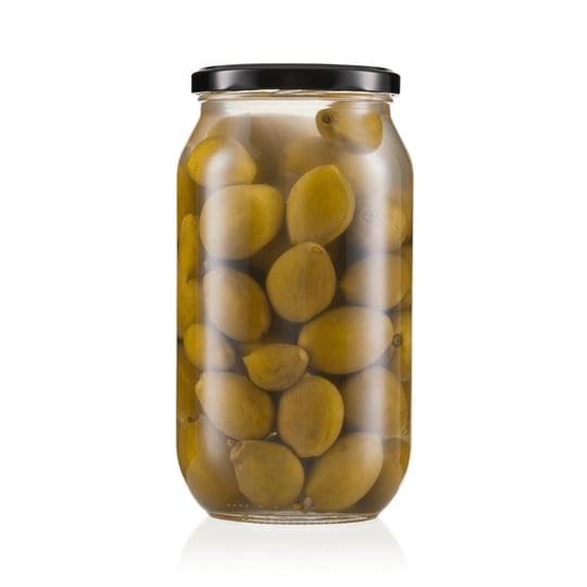 Ev Yapımı Salamura Yeşil Badem 1 kg