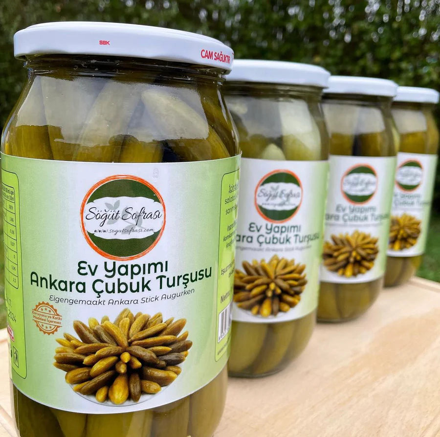 Ev Yapımı Ankara Çubuk Salatalık Turşusu 1 kg