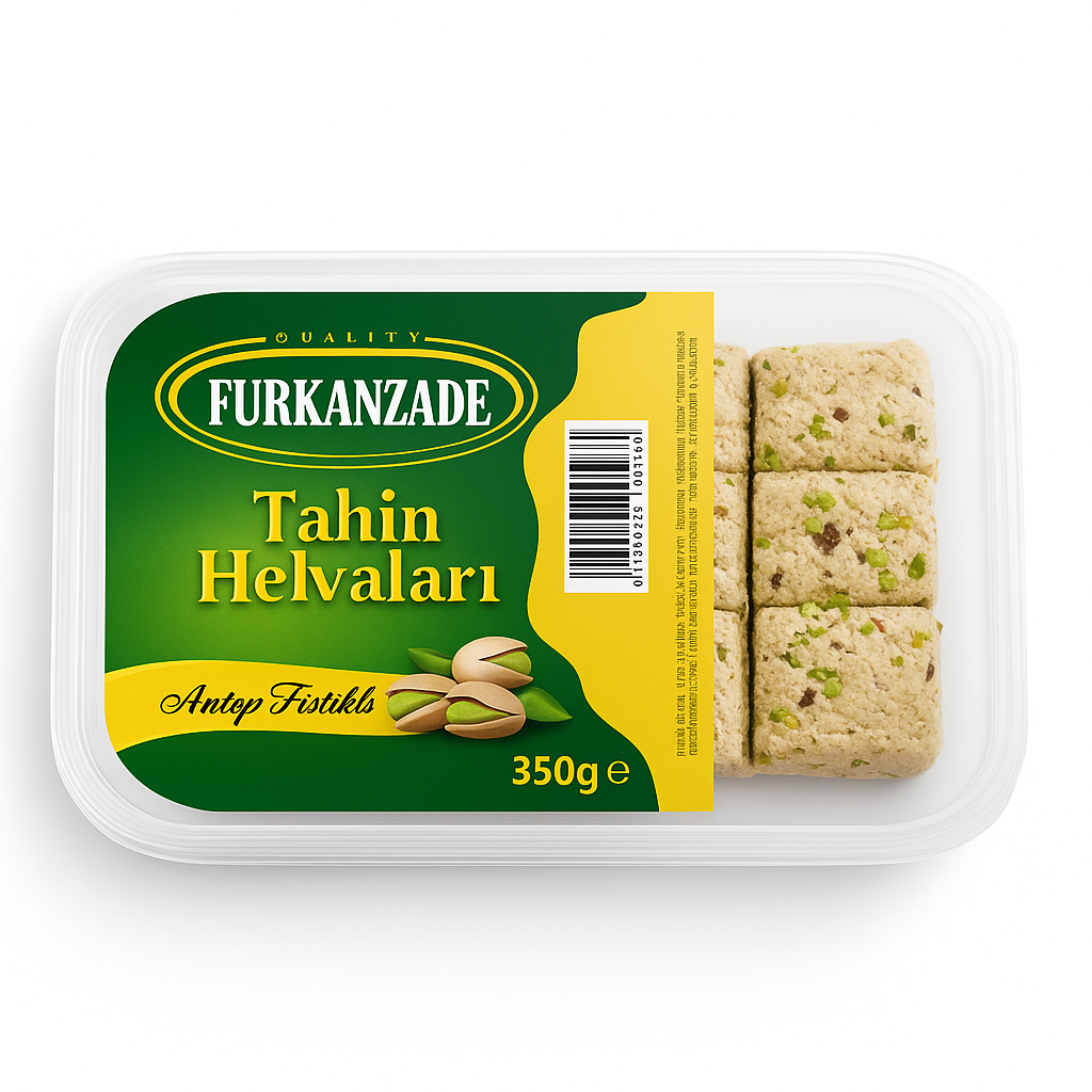 Furkanzade Becher-Halva Antep Fıstıklı 350 g 