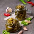 Hausgemachte Eingelegte jalapeños  1 kg