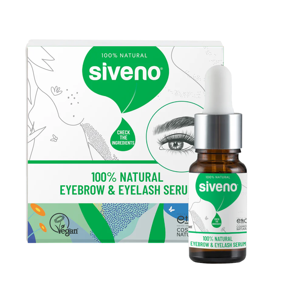 Siveno Eyebrow & Eyelash Serum 100% Natural 10mg