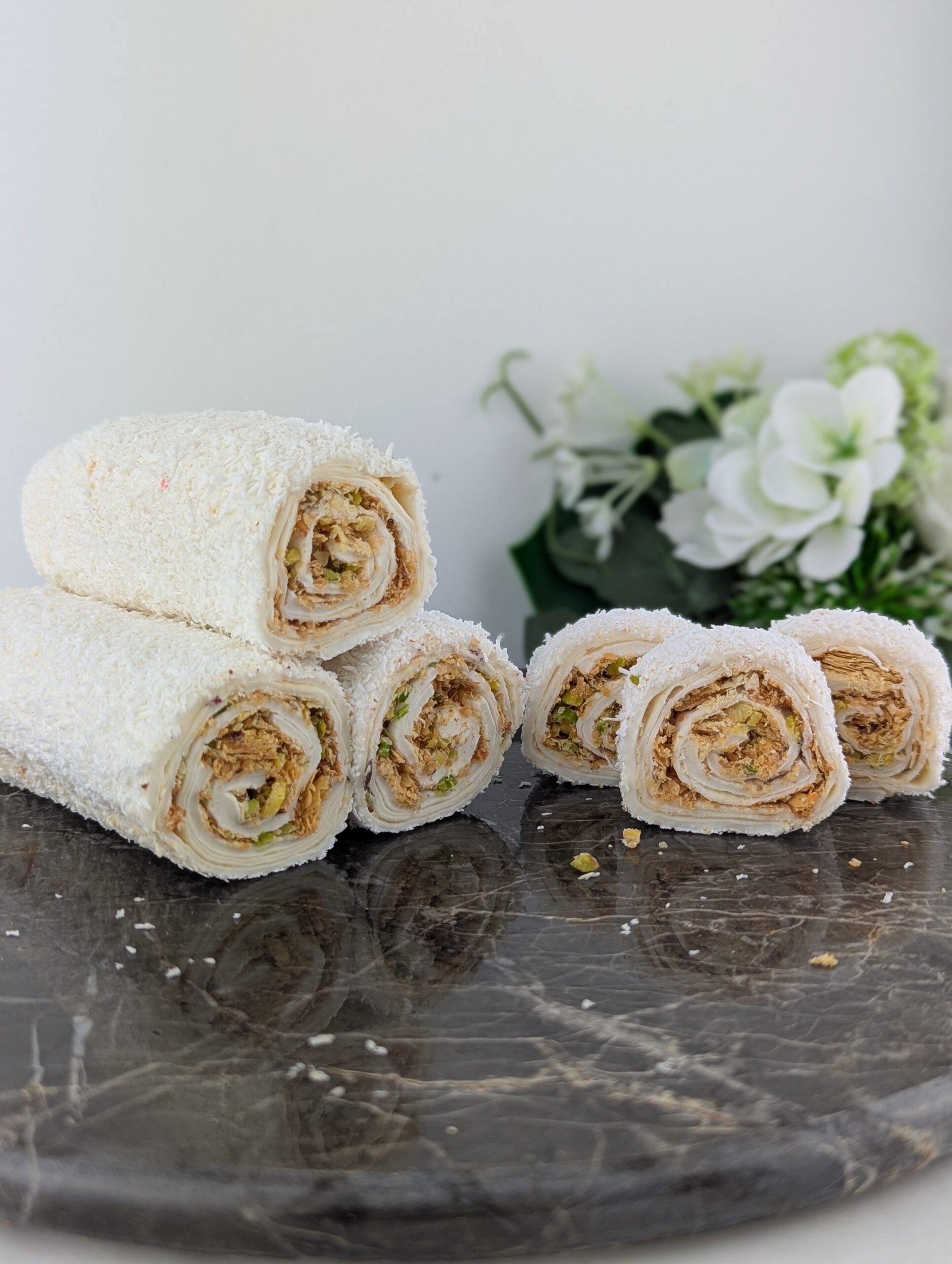 Türkisch Delight Baklava-Wrap mit indischer C.-Beschichtung – Nature Gourmet