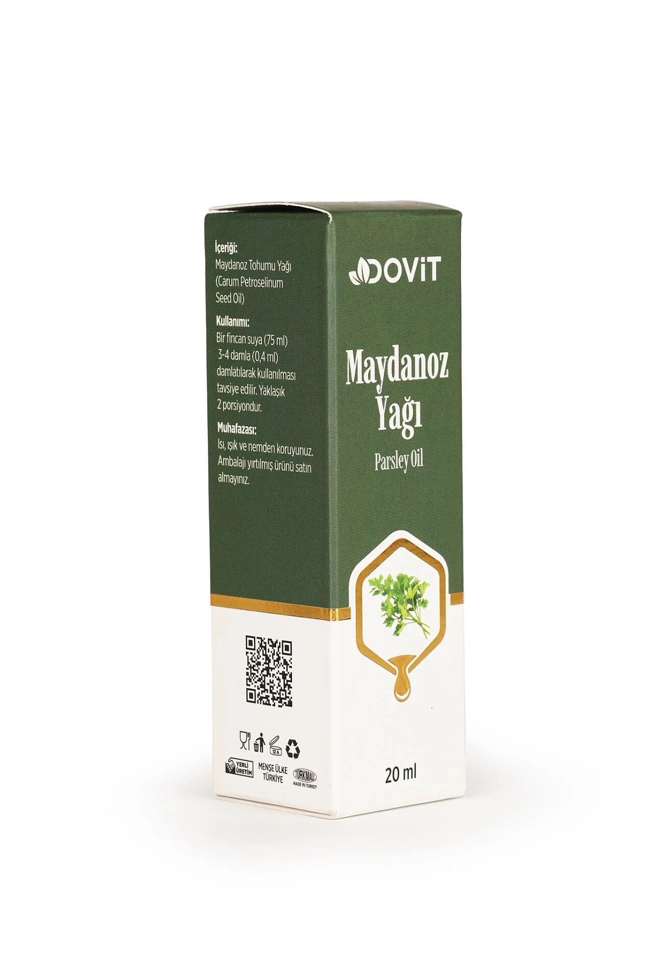 Dovit Petersilienöl 20 ml / Dovit Maydanoz Yağı – Natürliche Pflege & Aroma