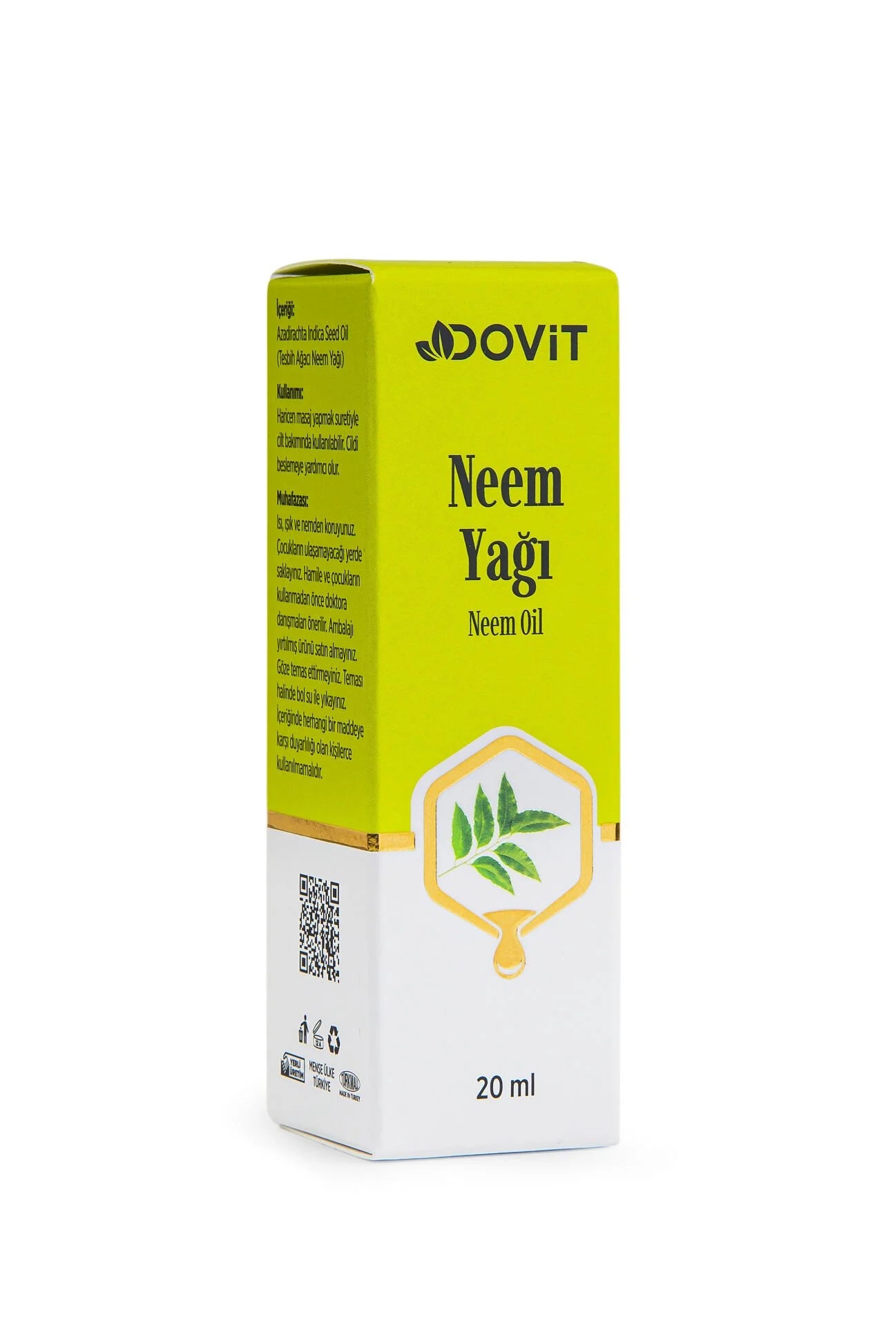 Dovit Neemöl 20 ml – Natürliche Pflege für Pflanzen, Haut und Tiere