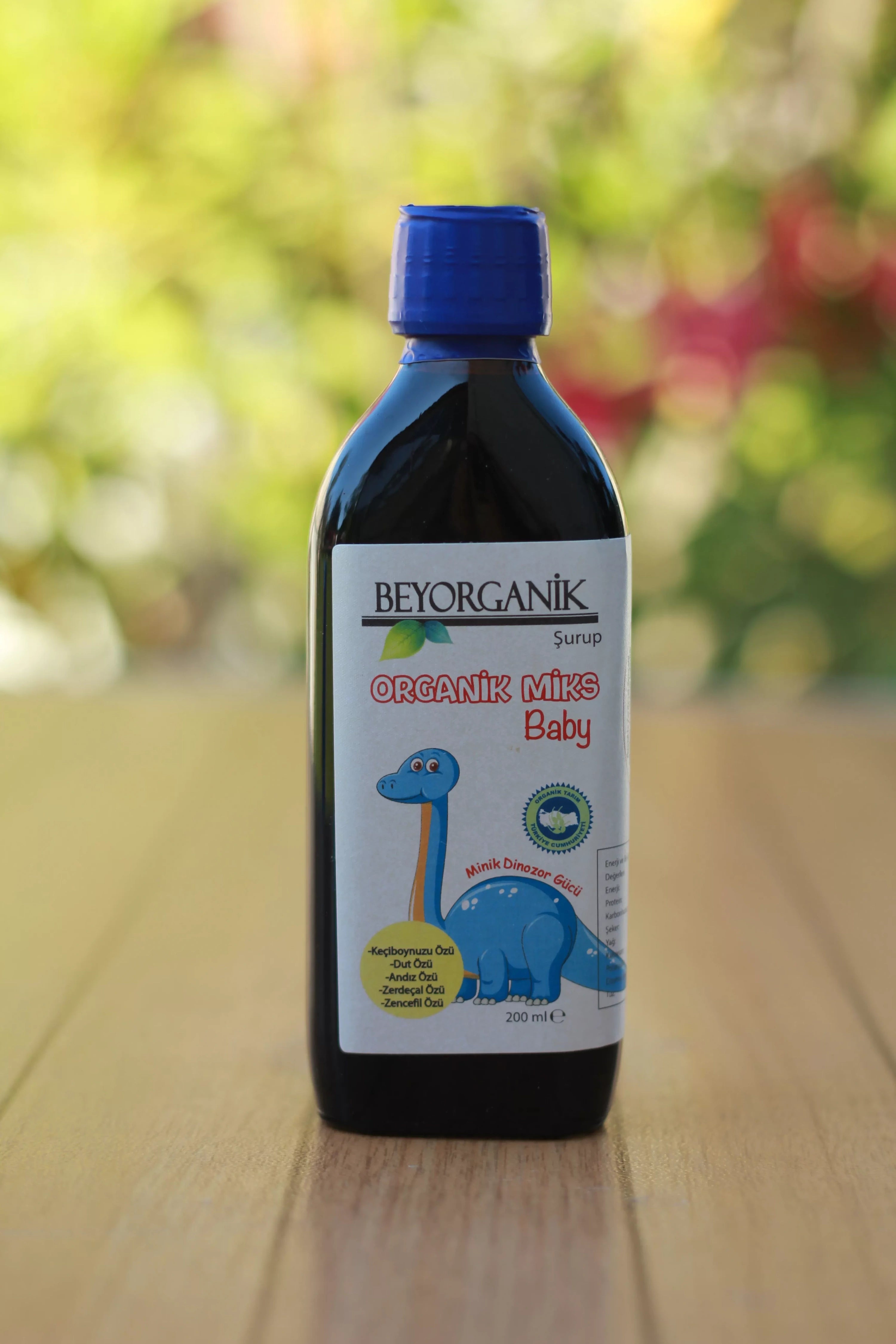 Baby Immunsirup Bio – Organischer Kindersirup ohne Zucker | Beyorganik 200 ml