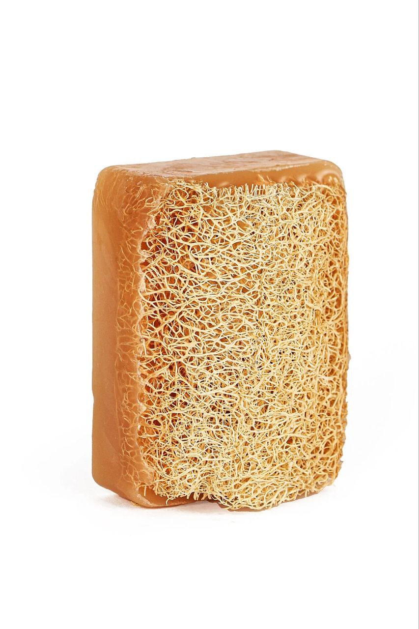 Kürbis Fasern Seife Ziegenmilch 110g