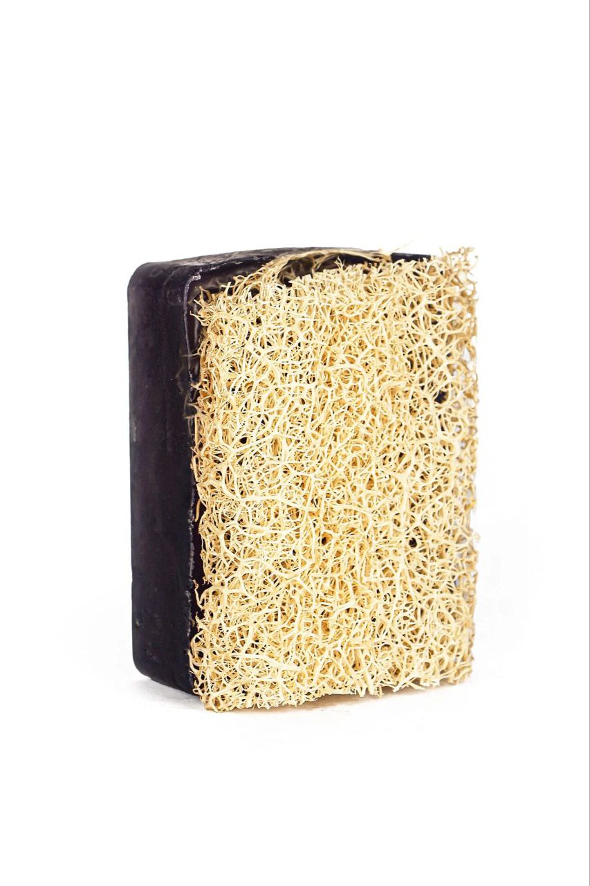 Lavandel-Seife mit Kürbis-Fasern 110g