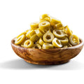 Geschnittene grüne Oliven – 350 g
