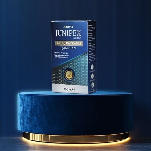 DOVİT Shampoo mit Wacholderteer 300 ml JUNIPEX FOR MEN