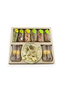 Holz-Naturtee-Set