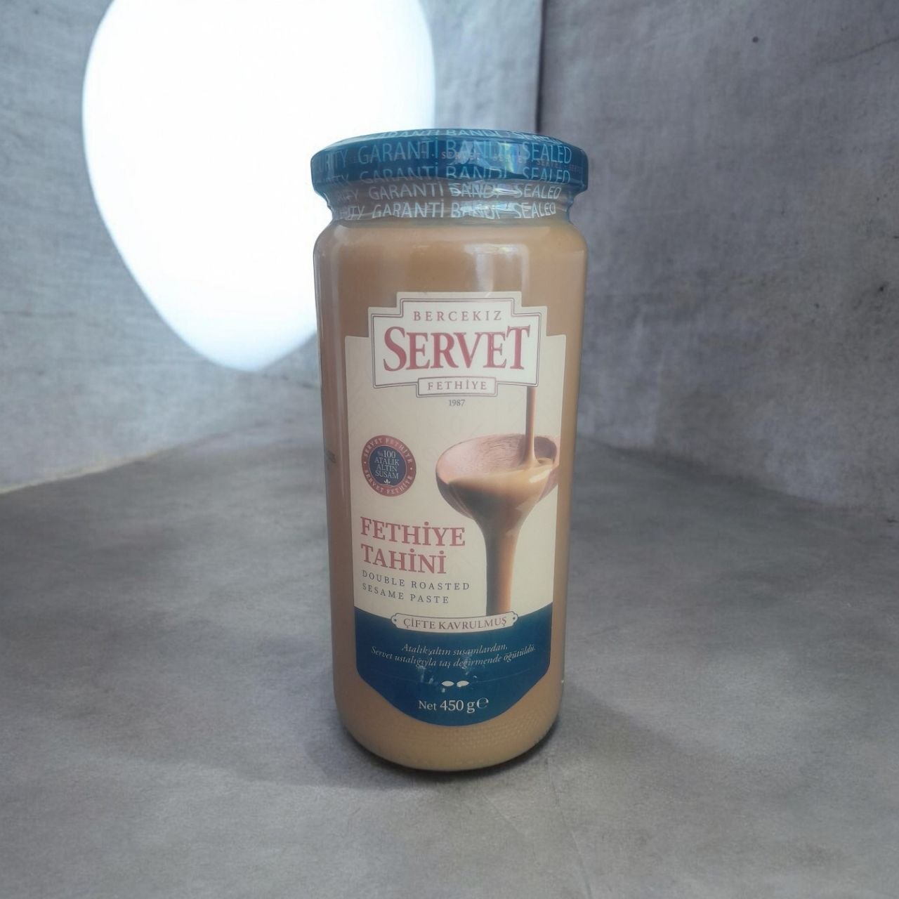 Servet Doppelt Geröstetes Sesampaste Tahin 450 gr (15.03.2025)