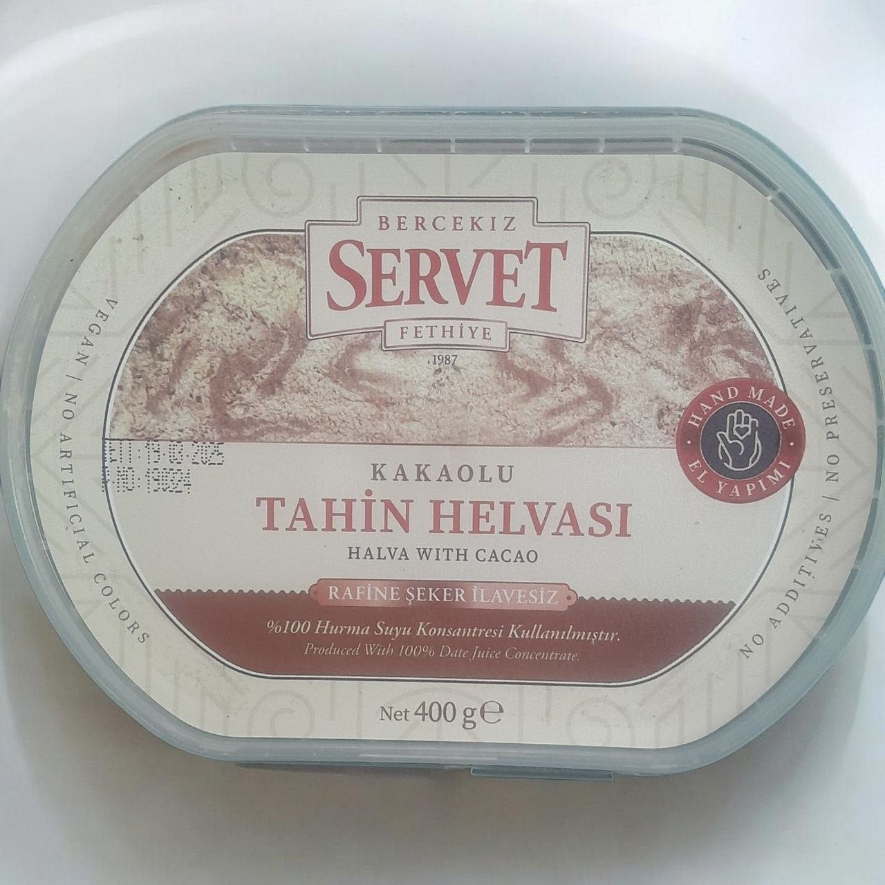 Servet Helva mit Kakao 400gr (19.03.2025)