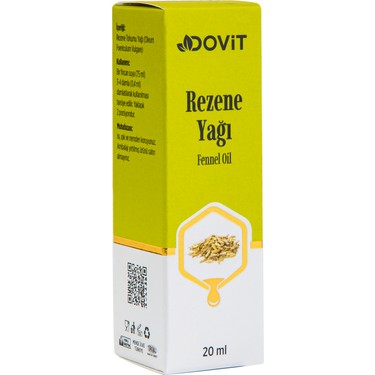 Dovit Fenchelöl 20 ml / Dovit Rezene Yağı – Natürliche Pflege & Aroma