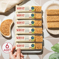 Servet Sesam-Krokant-Riegel ohne Zuckerzusatz, 20 g, 6er-Pack MHD:29.05.2025