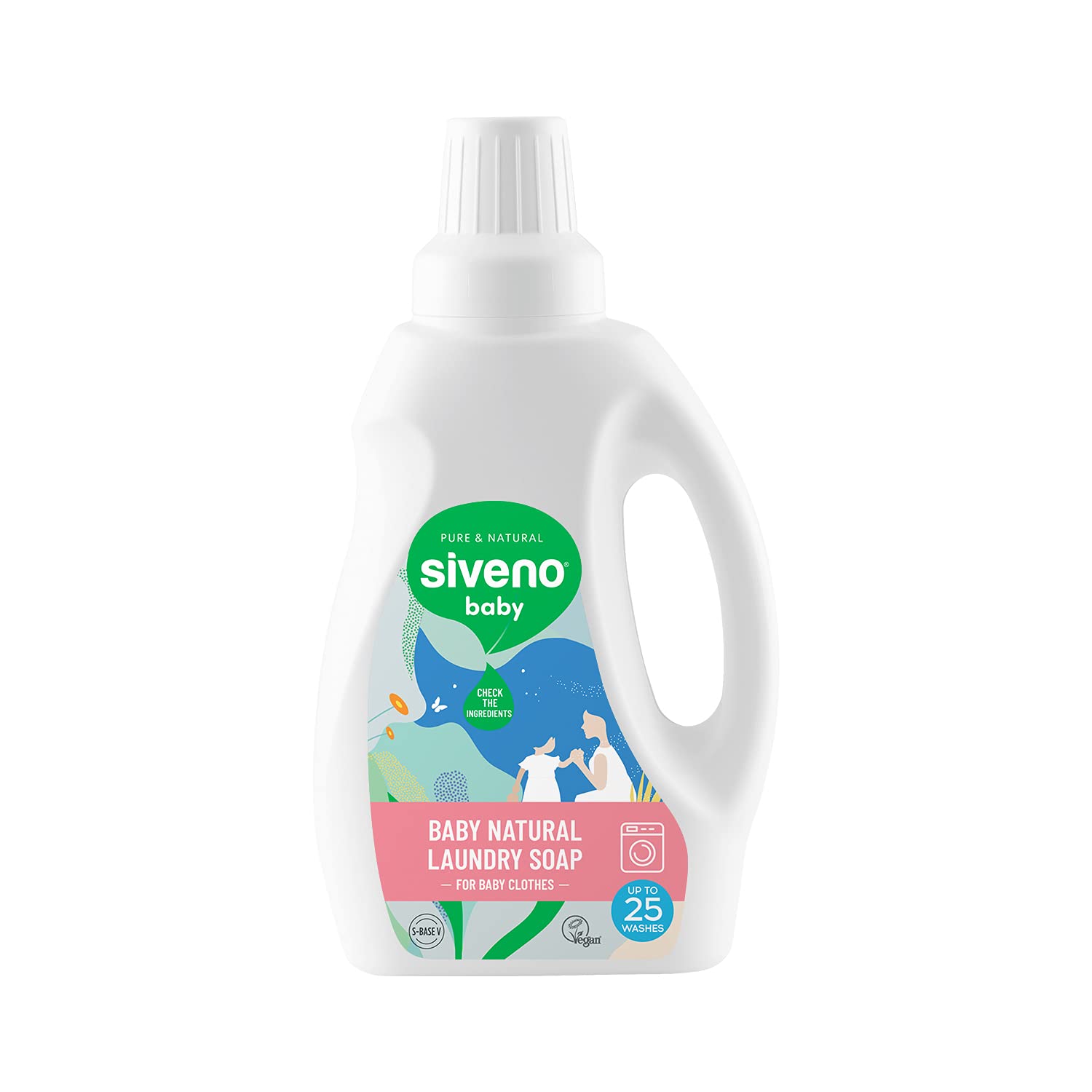 Baby Flüssigwaschmittel – Siveno Natürlich – 750 ml - MHD: 04.2026