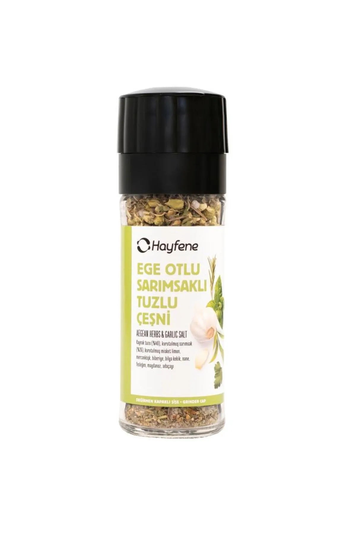 Hayfene Ägäische Kräuter und Knoblauch Salz